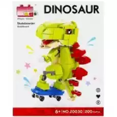 Klocki konstrukcyjne Dino 200el MEGA CREATIVE 526062 Dla dziecka Zabawki Klocki