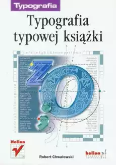 Typografia typowej książki Książki Nauki humanistyczne