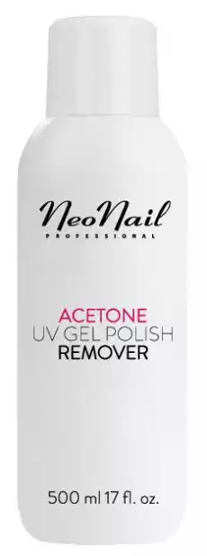 NeoNail UV Gel Polish Remover aceton kosmetyczny 500ml Zdrowie i uroda Kosmetyki i akcesoria Manicure i pedicure Zmywacze i korektory do paznokci