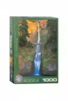 Puzzle 1000 el Wodospady Multnomah Oregon Dla dziecka Zabawki Puzzle