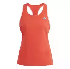 Tank top damski adidas ADIZERO RUNNING czerwony IQ4925 Odzież obuwie dodatki Koszulki