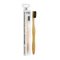 Bamboo Toothbrush bambusowa szczoteczka do zębów Charcoal Zdrowie i uroda Kosmetyki i akcesoria Pielęgnacja zębów i jamy ustnej