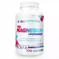 Allnutrition Tri Magnesium Potassium x 100 kapsułek Zdrowie i uroda Zdrowie Witaminy minerały suplementy diety