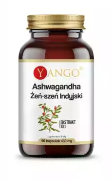 Ashwagandha ekstrakt 101 90 kapsułek Yango Artykuły Spożywcze Produkty dietetyczne Suplementy