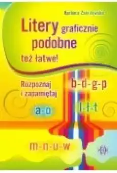 Litery graficznie podobne też łatwe Książki Nauki humanistyczne