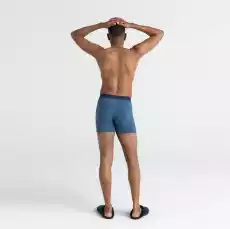 Bokserki męskie wygodne SAXX ULTRA Boxer Brief Fly granatowe Odzież obuwie dodatki Bielizna męska