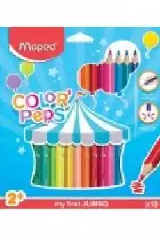 Kredki Jumbo ColorPeps early age trójkątne Dla dziecka Artykuły szkolne Kredki farby flamastry markery