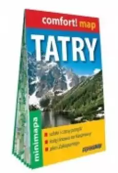 comfortmap Mapa turystyczna Tatry 180 000 Książki Literatura podróżnicza