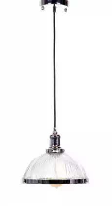 Lampa Sufitowa Wisząca Braga Chrom 26x26x25cm Dom i ogród Wyposażenie wnętrz Oświetlenie Lampy sufitowe