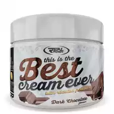 REAL PHARM BEST CREAM CIEMNA CZEKOLADA 500G Artykuły Spożywcze Pasty i smarowidła