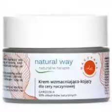 Natural Way Krem wzmacniającokojący dla cery naczynkowej 50 ml Zdrowie i uroda Kosmetyki i akcesoria Pielęgnacja twarzy