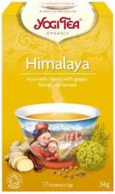 Yogi Tea Himalaya herbata z imbirem 17 x 2 g Artykuły Spożywcze Herbata