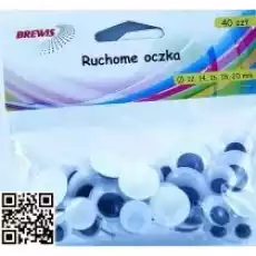 Brewis Ruchome oczka 40 szt Biuro i firma Akcesoria biurowe Artykuły papiernicze