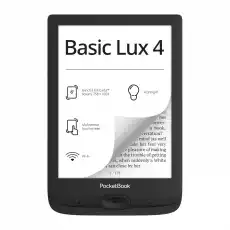 PocketBook Basic Lux 4 Czarny Sprzęt RTV Sprzęt audio przenośny Czytniki ebook