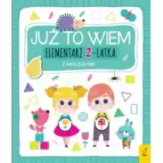 Już to wiem Elementarz 2latka z naklejkami Książki Podręczniki i lektury