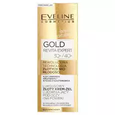 Eveline Gold Revita Expert kremżel ujędrniający pod oczy i na powieki 3040 15ml Zdrowie i uroda Kosmetyki i akcesoria Pielęgnacja twarzy Kremy pod oczy