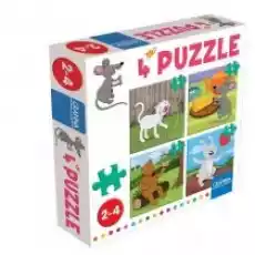 Puzzle z Myszką Granna Dla dziecka Zabawki Puzzle