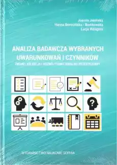 Analiza badawcza wybranych uwarunkowań Książki Nauka