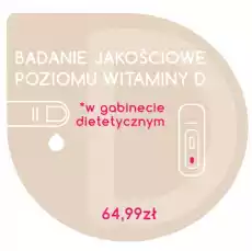 Badanie jakościowe poziomu witaminy D Valida Pro w gabinecie dietetycznym Zdrowie i uroda Zdrowie Testy