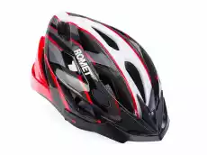 kask rowerowy romet 103 biało szaro czerwony z daszkiem l 5861 not mapped