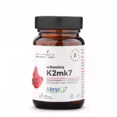 Aura Herbals Witamina K2 mk7 MenaQ7 200 μg 30 kapsułek Zdrowie i uroda Zdrowie Witaminy minerały suplementy diety