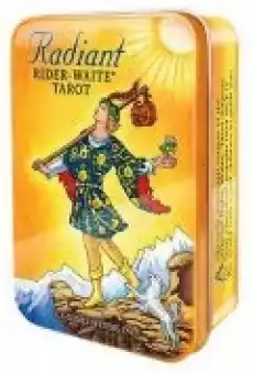 Rider Waite Tarot Radiant w metalowym pudełku Książki Ezoteryka senniki horoskopy