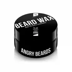 Angry Beards Beard Wax wosk do brody na bazie wosku pszczelego 27 g Zdrowie i uroda Zestawy kosmetyczne Zestawy dla mężczyzn Zestawy do pielęgnacji brodywąsów