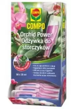 COMPO Orchid Power odżywka dyspenser karton 50 szt Dom i ogród Ogród Nawozy do roślin i kwiatów