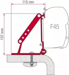 ADAPTER DO MARKIZY FIAMMA F45F70 ROOF KIT Książki Poradniki Dom i ogród