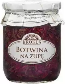 Botwina na zupę 480g Krokus Artykuły Spożywcze Przetwory