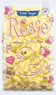 Chrupki kukurydziane Rosie od 7 miesiąca bezglutenowe BIO 30 g Little Angel Artykuły Spożywcze Czipsy i chrupki