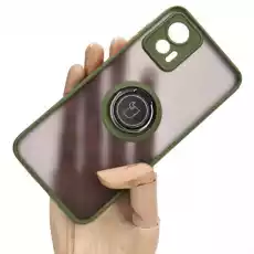 Etui Bizon Case Hybrid Ring do Moto Edge 30 Neo jasnozielone Telefony i akcesoria Akcesoria telefoniczne Pokrowce i kabury do telefonów