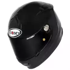 Kask SUOMY SR SPORT BLACK integralny Sport i rekreacja Sporty motorowe Kaski do sportów motorowych