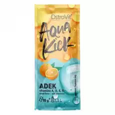 OstroVit Aqua Kick ADEK o smaku pomarańczy 10g Sport i rekreacja Odżywki i suplementy