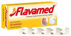 FLAVAMED x 20 tabletek Zdrowie i uroda Zdrowie Leki Przeziębienie i grypa