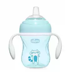 Chicco Transition Cup pierwszy kubek treningowy z miękkim ustnikiem 4m Boy 200ml Dla dziecka Akcesoria dla dzieci