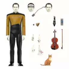 Figurka Star Trek The Next Generation Ultimates Lieutenant Commander Data Dom i ogród Wyposażenie wnętrz Dekoracja Figurki dekoracyjne Figurki kolekcjonerskie