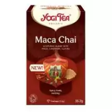 Yogi Tea Herbatka maca chai 38 g Bio Artykuły Spożywcze Herbata