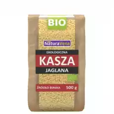 KASZA JAGLANA BIO 500 g NATURAVENA Artykuły Spożywcze Produkty sypkie