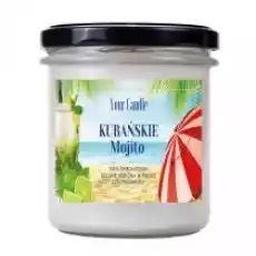 Your Candle Świeca sojowa kubańskie mojito 150 ml Dom i ogród Wyposażenie wnętrz Świece i aromaterapia