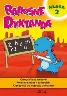 Radosne dyktanda klasa 2 Książki Podręczniki i lektury