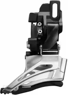 Shimano przerzutka rowerowa przednia deore fdm6025 10rzędowa2x10 czarnosrebrna Sport i rekreacja