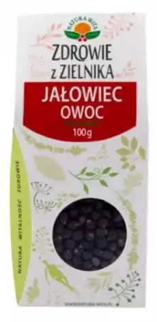 Natura Wita Jałowiec Owoc 100G Artykuły Spożywcze