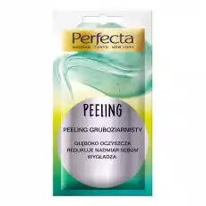 Perfecta Peeling gruboziarnisty głęboko oczyszcza redukuje nadmiar sebum wygładza 8ml Zdrowie i uroda Kosmetyki i akcesoria Pielęgnacja twarzy Peelingi i scruby do twarzy