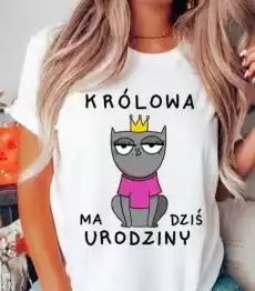 damska koszulka na prezent na urodziny dla kobiety Odzież obuwie dodatki Odzież damska Tshirty i koszulki damskie