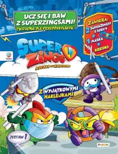 Super Zings Enigma i tajemnice Ucz się i baw 1 Książki Dla dzieci