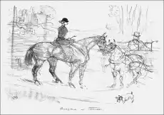 Horsewoman and Cart Henri De ToulouseLautrec plakat Wymiar do wyboru 30x20 cm Dom i ogród Wyposażenie wnętrz Dekoracja Obrazy i plakaty