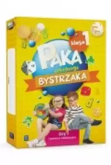 Paka szkolnego bystrzaka 1 Gry i pomoce edukacyjne dla klasy pierwszej szkoły podstawowej Książki Podręczniki i lektury