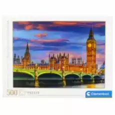 Puzzle 500 el High Quality Collection The London Parliament Clementoni Dla dziecka Zabawki Puzzle