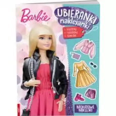 Barbie Ubieranki naklejanki Książki Dla dzieci